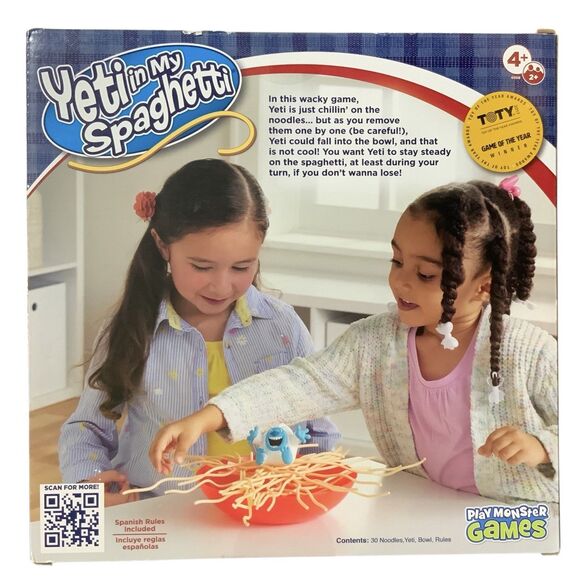 PlayMonster Yeti in My Spaghetti Game Ages 4+ | 2+ players Brand New In Box - Picture 2 of 11